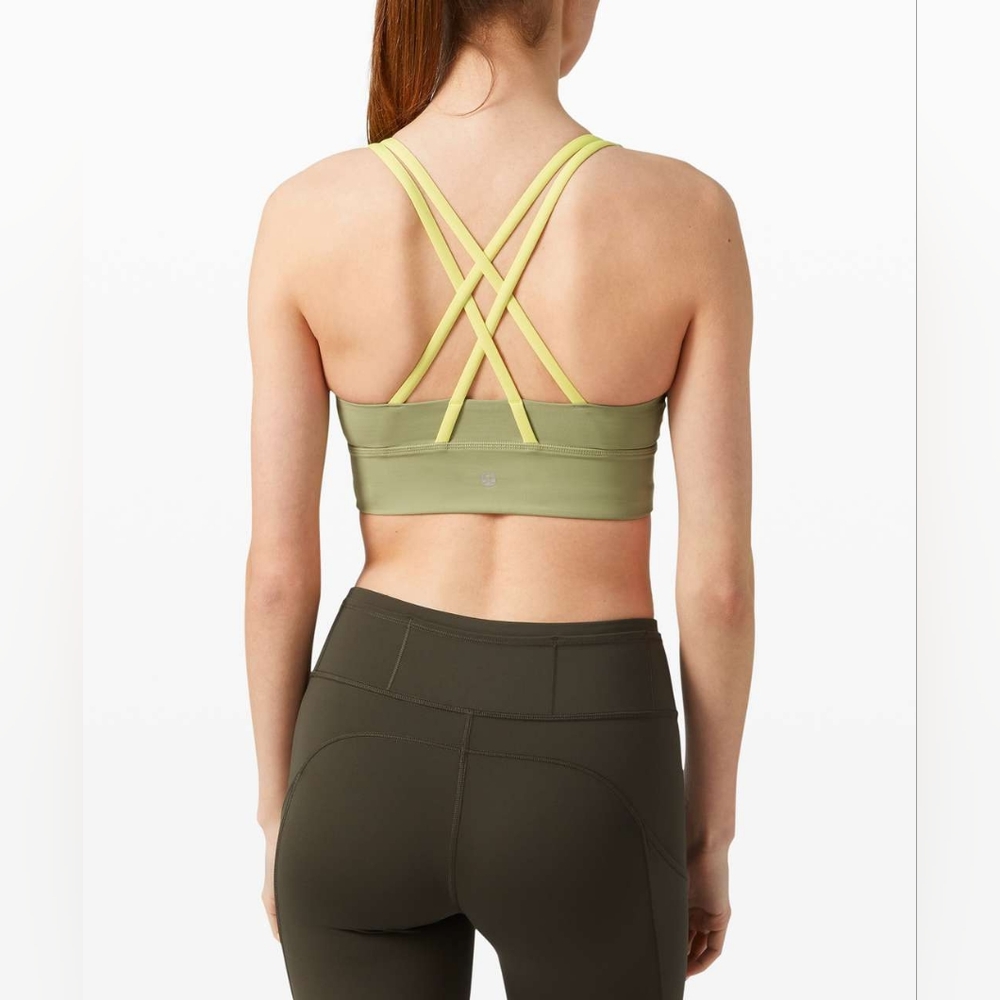 NWT Lululemon Energy Bra Long Line *Medium Support, B-D Cup